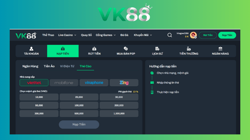 VK88 THÔNG BÁO VỀ GIAO DỊCH AN TOÀN TẠI NHÀ CÁI VK88