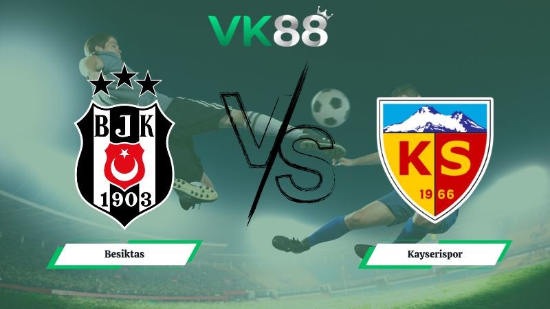VK88 Nhận định soi kèo Besiktas vs Kayserispor 00h00 ngày 20/01/2026 – VĐQG Thổ Nhĩ Kỳ