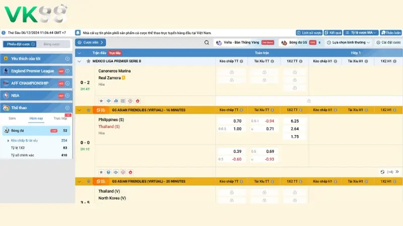 VK88 Tìm Hiểu Cách Nhà Cái Ra Kèo - Hướng Dẫn Nhận Biết Kèo Thơm